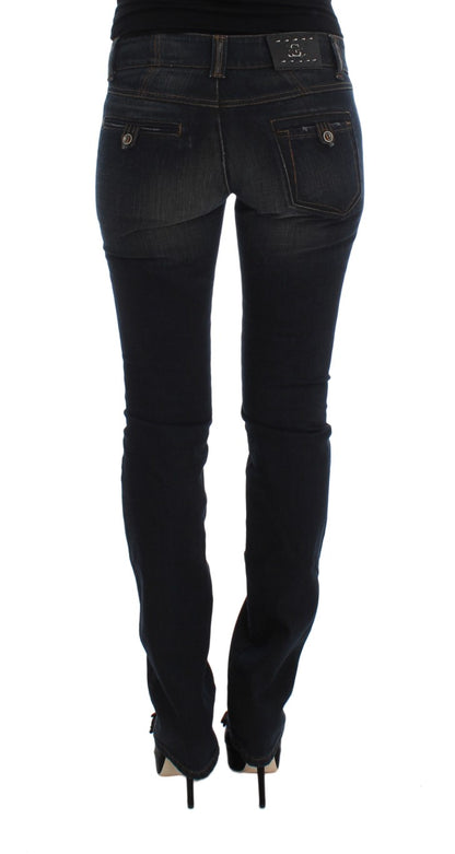 Італійські бавовняні джинси Ermanno Scervino Chic Slim Fit