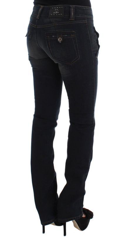 Італійські бавовняні джинси Ermanno Scervino Chic Slim Fit