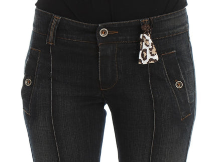 Італійські бавовняні джинси Ermanno Scervino Chic Slim Fit