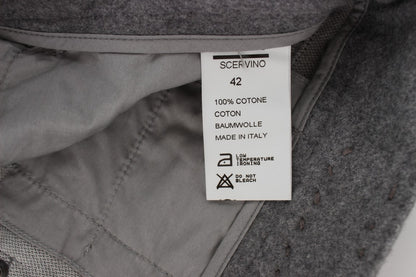 Повсякденні бавовняні штани Ermanno Scervino Chic Grey